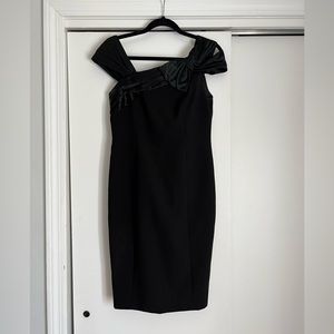 Carmen Marc Valvo Black Dress, size 6